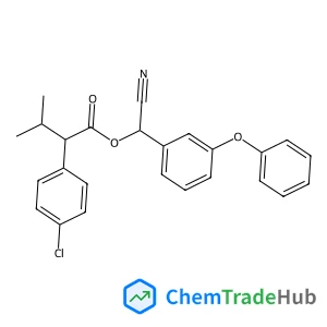 Cyano(3-phenoxyphenyl)methyl 2-(4-chlorophenyl)-3-methylbutanoate