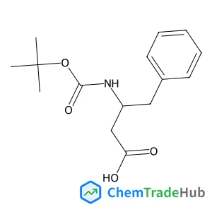 (3S)-3-({[(2-Methyl-2-propanyl)oxy]carbonyl}amino)-4-phenylbutanoic acid