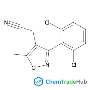 [3-(2,6-Dichlorophenyl)-5-methyl-1,2-oxazol-4-yl]acetonitrile