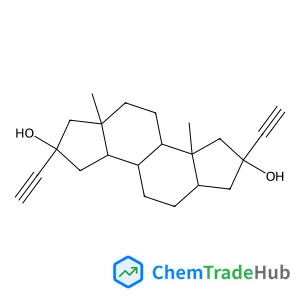 Dicyclopenta(a,f)naphthalene-2-beta,7-beta-diol, hexadecahydro-2-alpha,7-alpha-diethynyl-8a,10a-dimethyl-