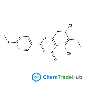 5,7-Dihydroxy-6-methoxy-2-(4-methoxyphenyl)-4H-chromen-4-one