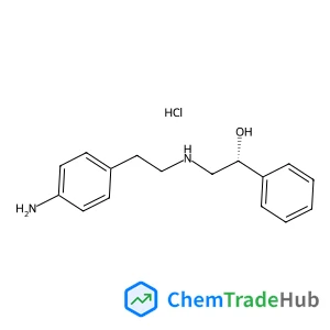 (1R)-2-{[2-(4-Aminophenyl)ethyl]amino}-1-phenylethanol hydrochloride (1:1)