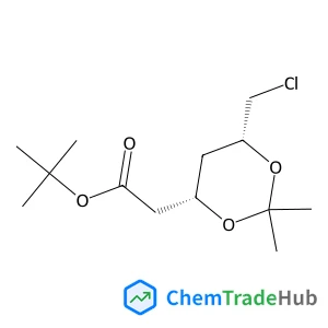 2-Methyl-2-propanyl [(4S,6R)-6-(chloromethyl)-2,2-dimethyl-1,3-dioxan-4-yl]acetate