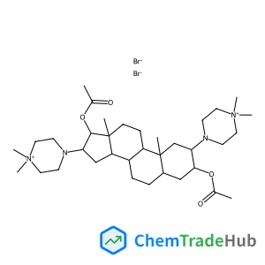 (2beta,9xi,14xi,16beta,17beta)-3,17-Diacetoxy-2,16-bis(4,4-dimethylpiperazin-4-ium-1-yl)androstane dibromide