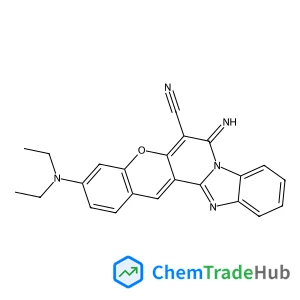 3-(Diethylamino)-7-imino-7H-chromeno[3',2':3,4]pyrido[1,2-a]benzimidazole-6-carbonitrile