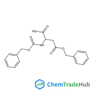 (2R)-4-(Benzyloxy)-2-{[(benzyloxy)carbonyl]amino}-4-oxobutanoic acid