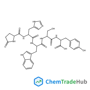 5-Oxo-L-prolyl-L-histidyl-L-tryptophyl-L-seryl-L-tyrosine