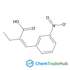 (2E)-2-(3-Nitrobenzylidene)butanoic acid