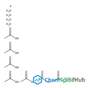 Hexakis[μ-(Acetato-κO:κO')]triaqua-μ3-oxotri-iridium(1+) Acetate