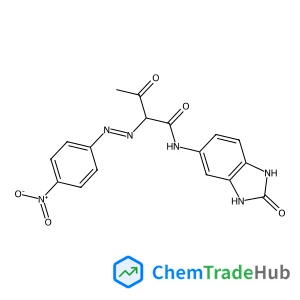 2-[(E)-(4-Nitrophenyl)diazenyl]-3-oxo-N-(2-oxo-2,3-dihydro-1H-benzimidazol-5-yl)butanamide