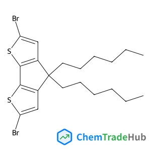 2,6-Dibromo-4,4-dihexyl-4H-cyclopenta[1,2-b:5,4-b']dithiophene