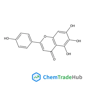 5,6,7-Trihydroxy-2-(4-hydroxyphenyl)-4H-chromen-4-one