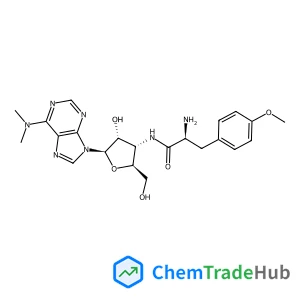 3'-Deoxy-N,N-dimethyl-3'-[(O-methyl-L-tyrosyl)amino]adenosine