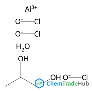 Aluminium hypochlorite - 1,2-propanediol hydrate (1:3:1:1)