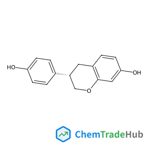 2H-1-Benzopyran-7-ol, 3,4-dihydro-3-(4-hydroxyphenyl)-, (3S)-