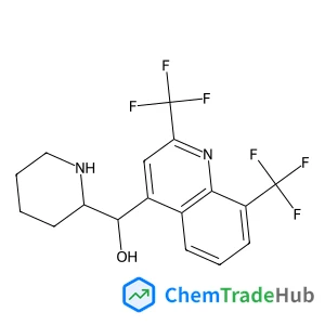 (S)-[2,8-Bis(trifluoromethyl)-4-quinolinyl][(2R)-2-piperidinyl]methanol