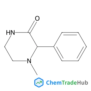 4-Methyl-3-phenyl-2-piperazinone structure 4-Methyl-3-phenyl-2-piperazinone structure