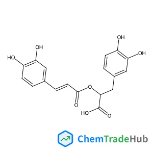 3-(3,4-Dihydroxyphenyl)-2-{[3-(3,4-dihydroxyphenyl)acryloyl]oxy}propanoic acid