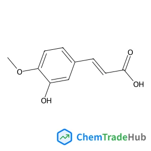 (2E)-3-(3-Hydroxy-4-methoxyphenyl)acrylic acid