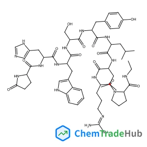 5-Oxo-L-prolyl-L-histidyl-L-tryptophyl-L-seryl-L-tyrosyl-D-leucyl-L-leucyl-L-arginyl-N-ethyl-L-prolinamide