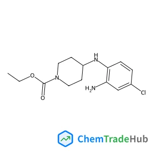 Ethyl 4-[(2-amino-4-chlorophenyl)amino]-1-piperidinecarboxylate