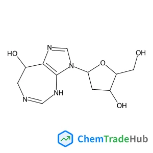 (8R)-3-(2-Deoxy-beta-D-erythro-pentofuranosyl)-3,6,7,8-tetrahydroimidazo[4,5-d][1,3]diazepin-8-ol