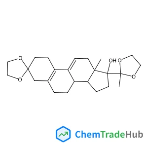 3,20-Bis(ethylenedioxy)-19-norpregna-5(10)9(11)dien-17-ol