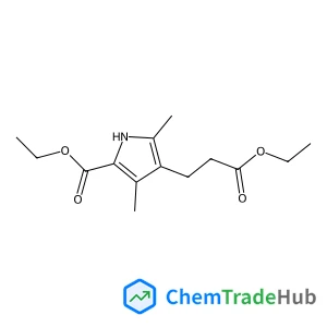 Ethyl 4-(3-ethoxy-3-oxopropyl)-3,5-dimethyl-1H-pyrrole-2-carboxylate Ethyl 4-(3-ethoxy-3-oxopropyl)-3,5-dimethyl-1H-pyrrole-2-carboxylate