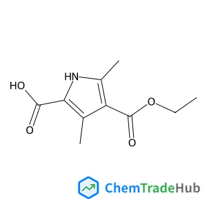 4-(Ethoxycarbonyl)-3,5-dimethyl-1H-pyrrole-2-carboxylic acid