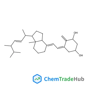 (1S,3R,5Z,7E,22E)-9,10-Secoergosta-5,7,10,22-tetraene-1,3-diol (1S,3R,5Z,7E,22E)-9,10-Secoergosta-5,7,10,22-tetraene-1,3-diol