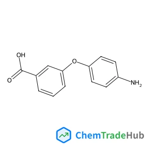 3-(4-Aminophenoxy)benzoic acid structure