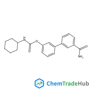3'-Carbamoyl-3-biphenylyl cyclohexylcarbamate