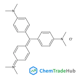 4-{Bis[4-(dimethylamino)phenyl]methylene}-N,N-dimethyl-2,5-cyclohexadien-1-iminium chloride