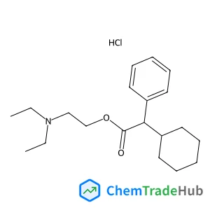2-(Diethylamino)ethyl cyclohexyl(phenyl)acetate hydrochloride (1:1)