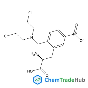 (S)-2-Amino-3-(2-((bis(2-chloroethyl)amino)methyl)-5-nitrophenyl)propanoic acid