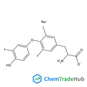 Liothyronine sodium structure