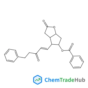 (3aR,4R,5R,6aS)-2-Oxo-4-[(1E)-3-oxo-5-phenyl-1-penten-1-yl]hexahydro-2H-cyclopenta[b]furan-5-yl benzoate