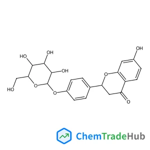 4-[(2S)-7-Hydroxy-4-oxo-3,4-dihydro-2H-chromen-2-yl]phenyl beta-D-glucopyranoside