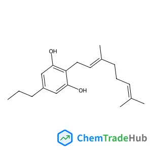 2-[(2E)-3,7-Dimethyl-2,6-octadien-1-yl]-5-propyl-1,3-benzenediol