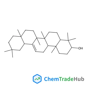 (3beta)-Olean-12-en-3-ol Chemical_Structure_Of