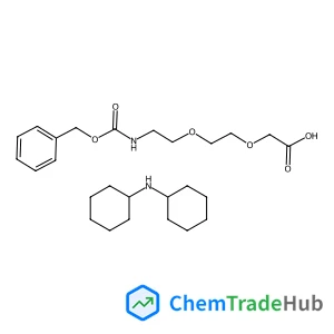 Dicyclohexylamine 3-oxo-1-phenyl-2,7,10-trioxa-4-azadodecan-12-oate