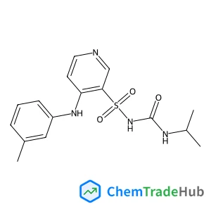 N-(Isopropylcarbamoyl)-4-[(3-methylphenyl)amino]-3-pyridinesulfonamide