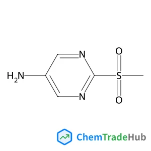 2-(Methylsulfonyl)pyrimidin-5-amine structure 2-(Methylsulfonyl)pyrimidin-5-amine structure