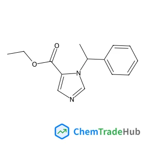 Ethyl 1-(1-phenylethyl)-1H-imidazole-5-carboxylate Ethyl 1-(1-phenylethyl)-1H-imidazole-5-carboxylate