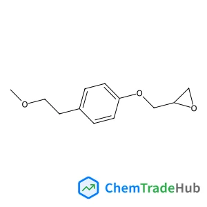2-{[4-(2-Methoxyethyl)phenoxy]methyl}oxirane structure