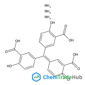 Triammonium 3,3'-[(3-carboxylato-4-oxo-2,5-cyclohexadien-1-ylidene)methylene]bis(6-hydroxybenzoate)