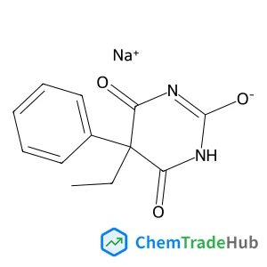 Sodium 5-ethyl-4,6-dioxo-5-phenyl-1,4,5,6-tetrahydro-2-pyrimidinolate