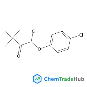1-Chloro-1-(4-chlorophenoxy)-3,3-dimethyl-2-butanone