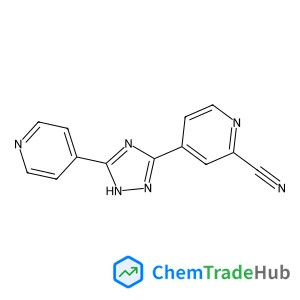 4-[5-(4-Pyridinyl)-1H-1,2,4-triazol-3-yl]-2-pyridinecarbonitrile