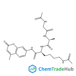 N-Acetylglycyl-L-alanyl-N~6~-acetyl-N-(4-methyl-2-oxo-2H-chromen-7-yl)-L-lysinamide